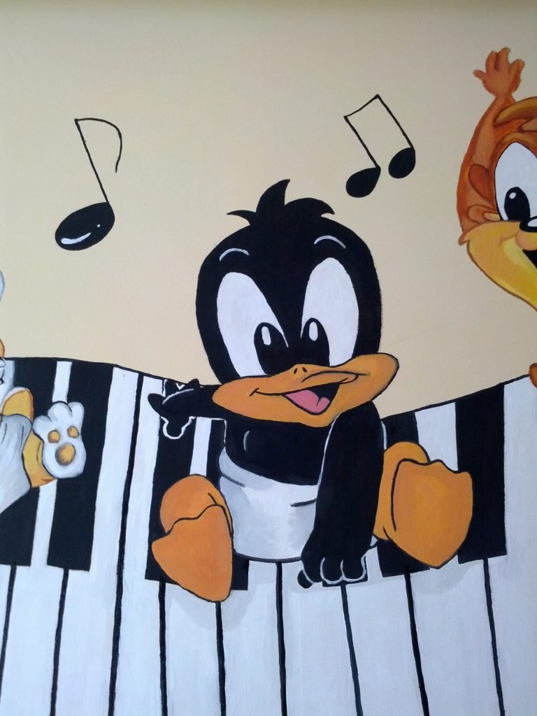 mural infantil en Alcorcón, mural pared en Alcorcón, mural pintado a mano en Alcorcón, personalización